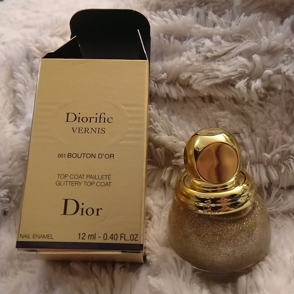 Dior Limited Edition Diorific Bouton d'Or Top Coat ✨NIB✨
